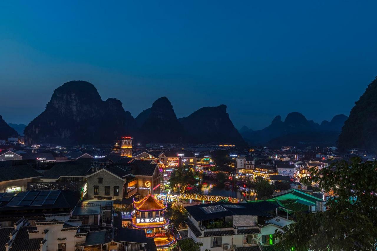 Fanli Hotel Yangshuo West Street Guilin Exterior foto